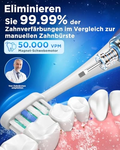 Y08U - 8 Brush Heads 120 Days Battery Life USB C