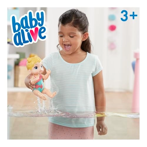 Splash 'n Snuggle Baby - Blonde Hair Towel Pacifier Ages 3+