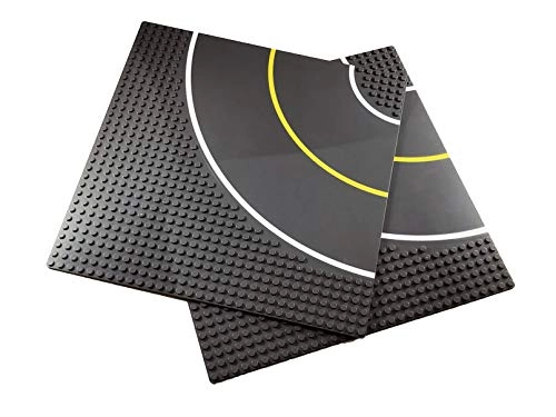 Apostrophe Games Road Baseplate - Plastic 2pcs