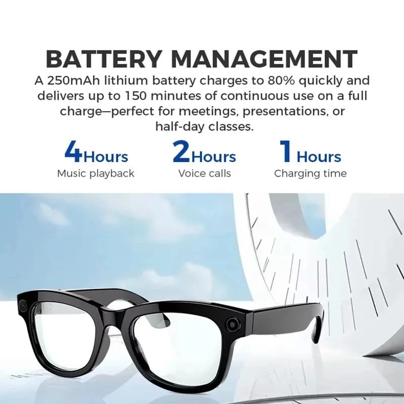 AI Smart Glasses - Real Time Translation Voice Assistant