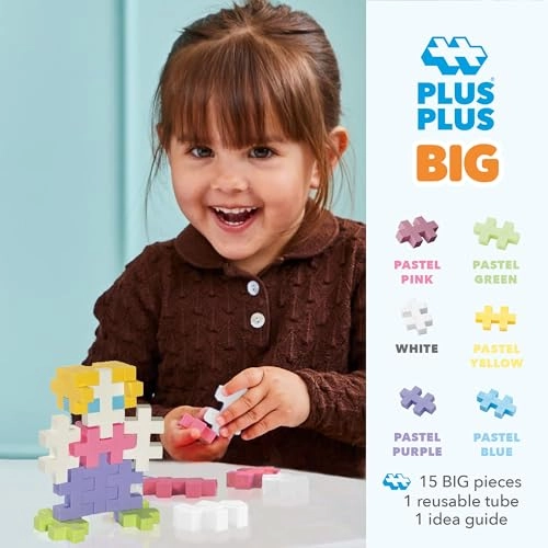 BIG Pastel - Construction 15 pcs