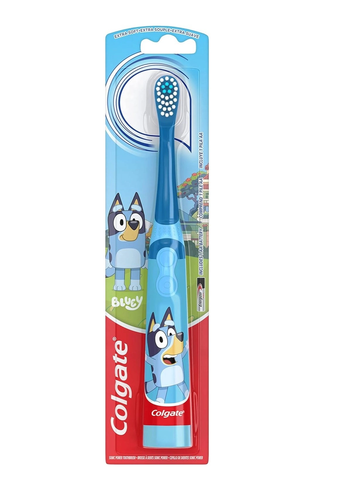 Kids Power Toothbrush - Extra Soft 1 AA Battery Included Ages 3 and Up