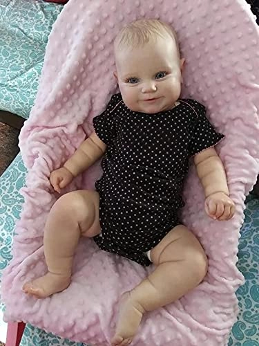 Reborn Baby Doll - 20 Inch Silicone Vinyl Girl Ages 3+