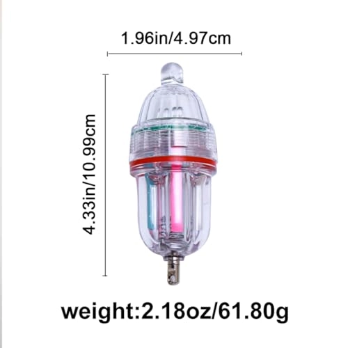 LED Fishing Light - White/Green 4.97x10.99cm
