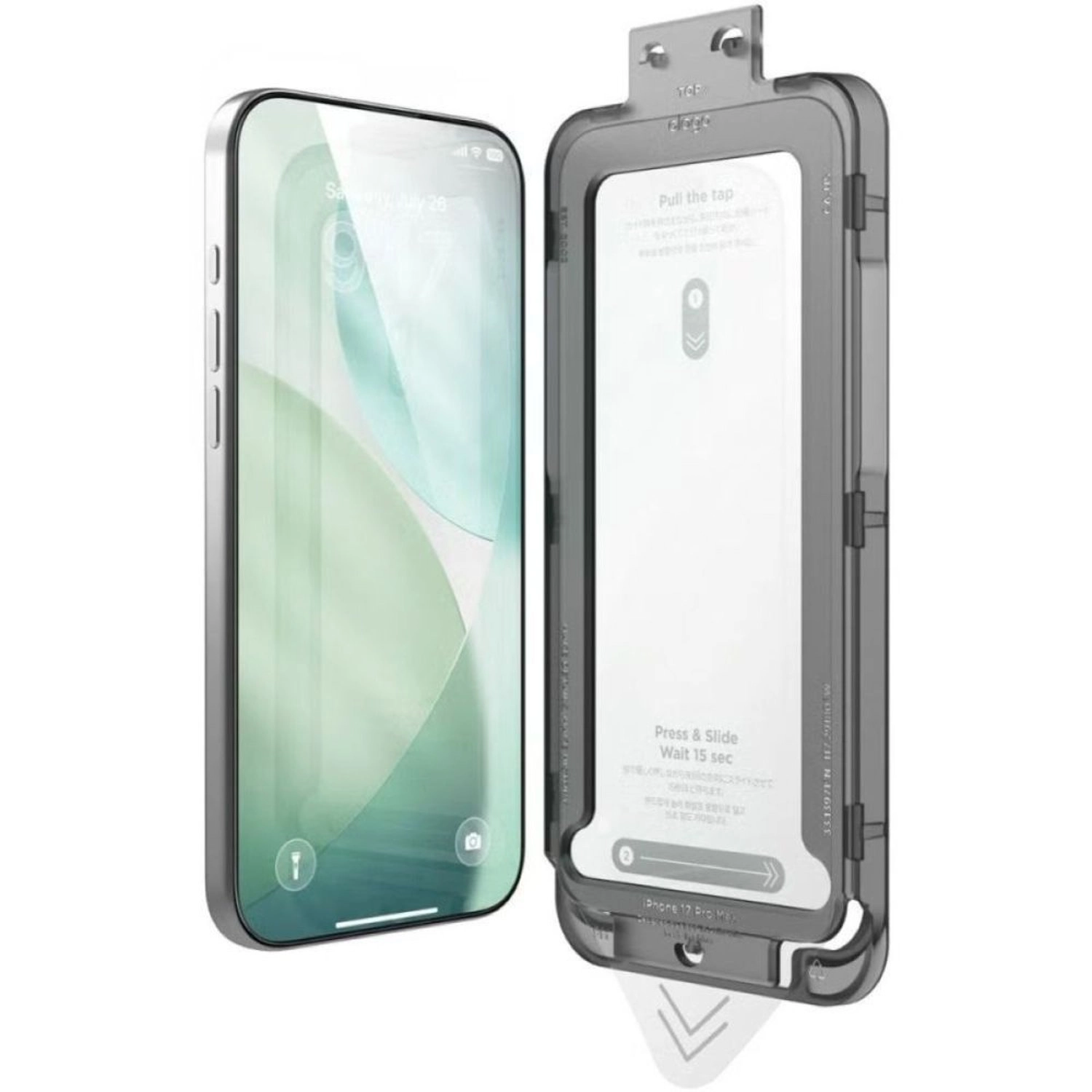 elago Scratch Resistant Tempered Glass Screen Protector for iPhone 17 Pro Max