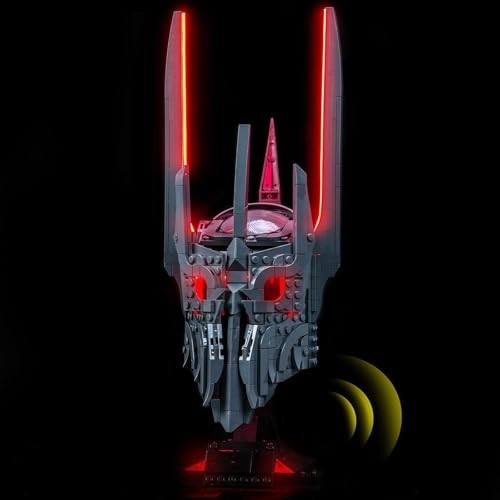 Light kit Compatible with Sauron's Helmet - Light Control Version LED