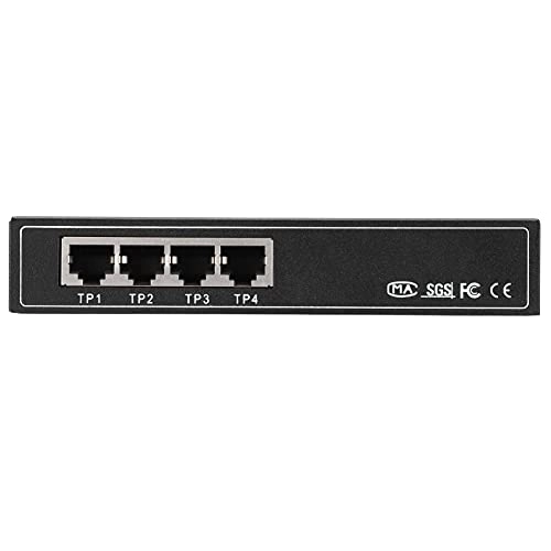 Gigabit Ethernet Switch, Long Distance Transmission Ethernet Fiber Switch TBC-MC3414ES20A 100-240V Ethernet for Rackmount for Wall Mount(#3)