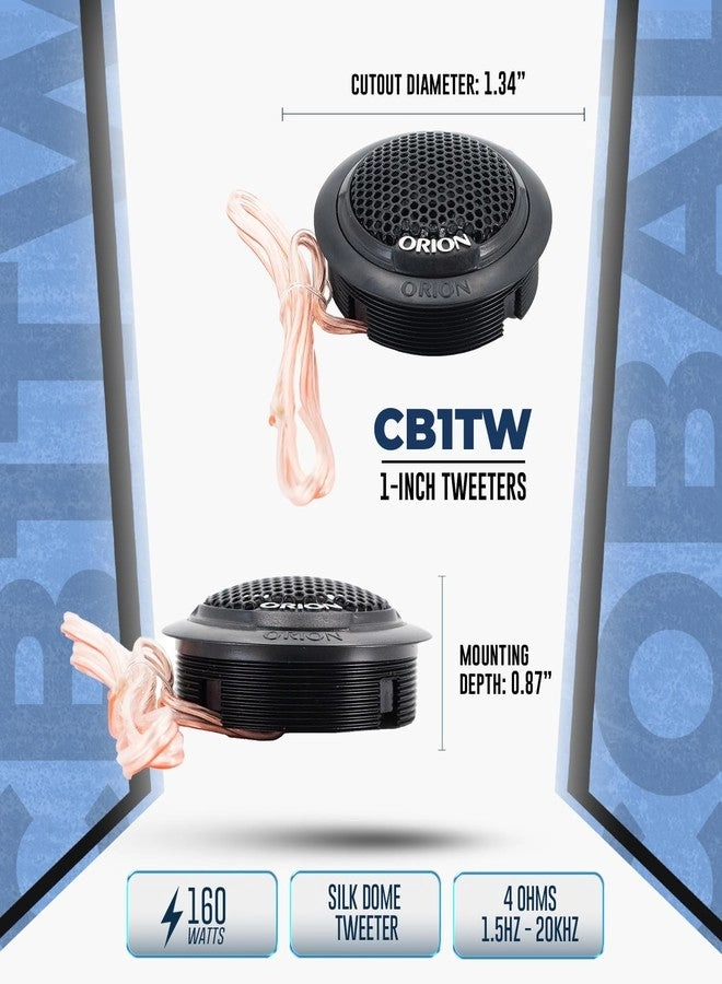 CB1TW - 1" Silk Dome 40W RMS 160W Max