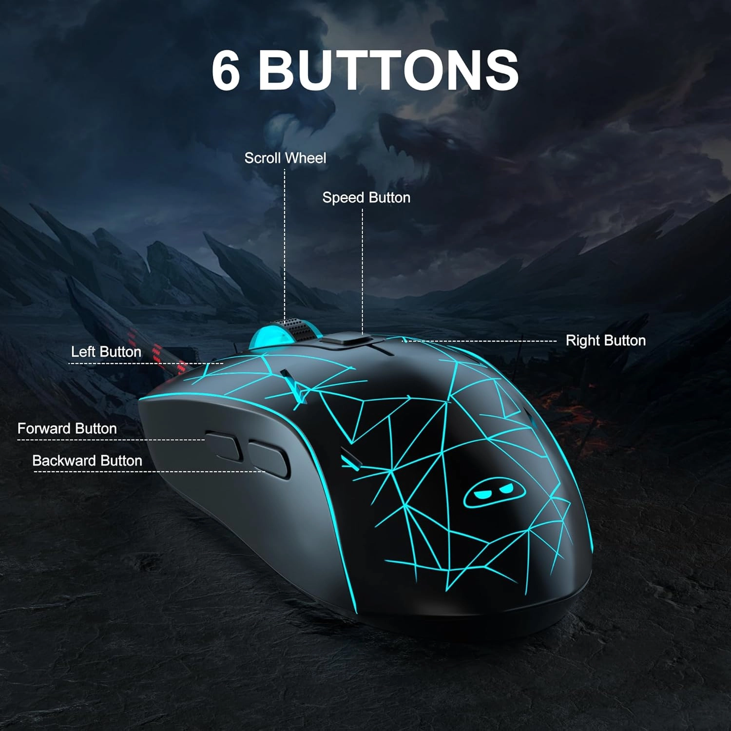 G6 Gaming Mouse - Wired