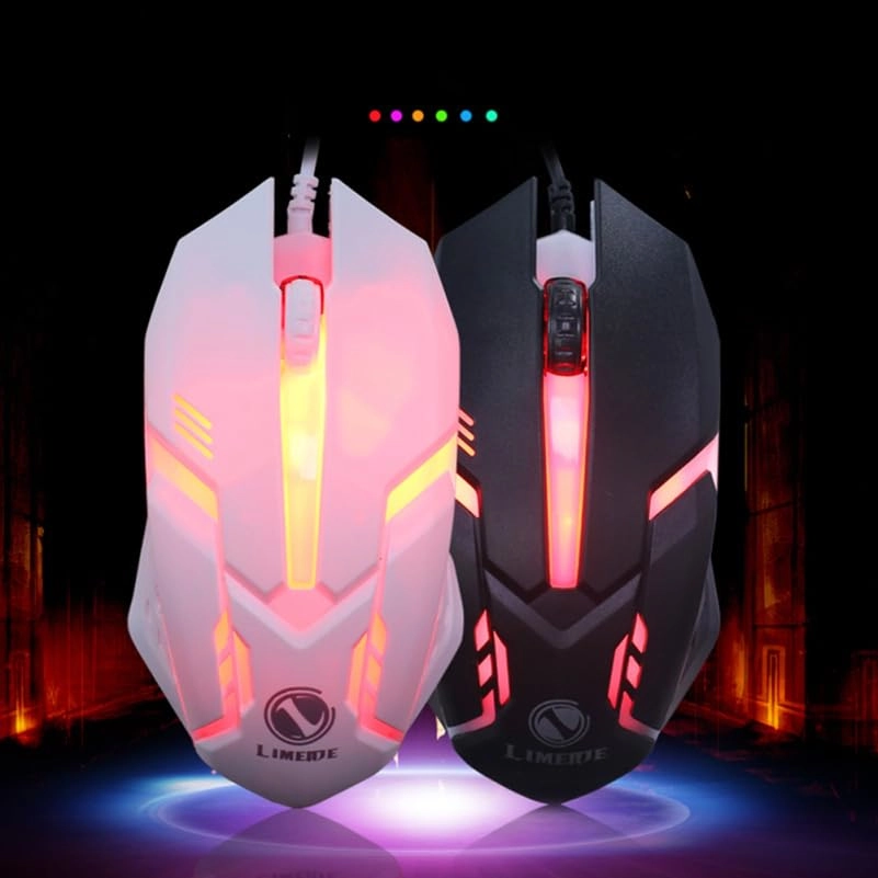 Ergonomic Backlit Gaming Mouse - Wi-Fi