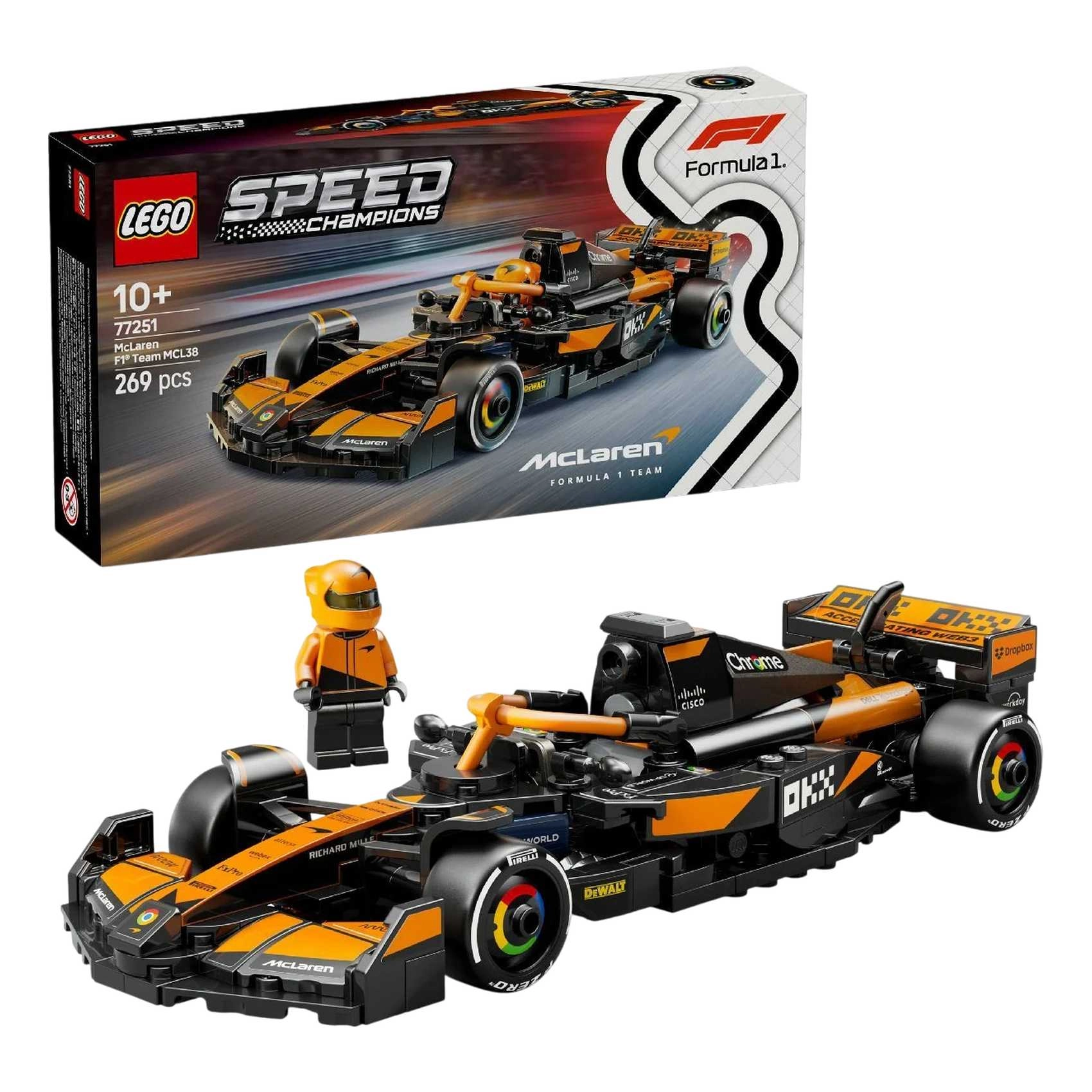 Speed Champions McLaren F1 Team MCL38 Race Car (77251)