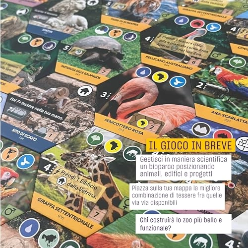 Ark Nova: The Sanctuary of Animals - Game Light (Italian)