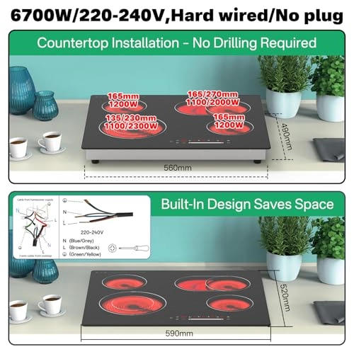 EU46S1-2 Ceramic hob