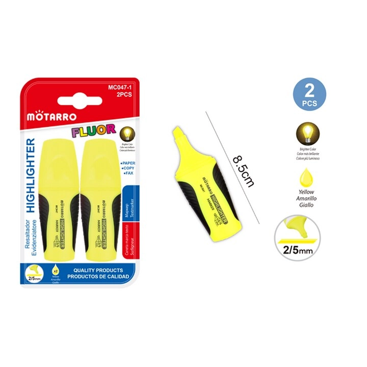 MOTARRO MC047-1 - Yellow Soft chisel tips
