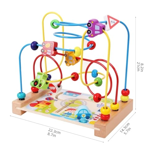 Bead Maze Toy - 6 - 18 months