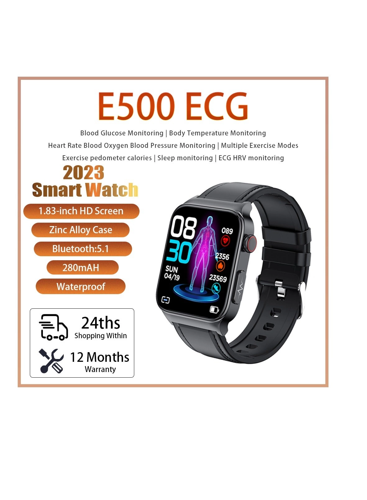 Smart Watch Stainless steel