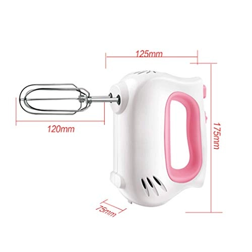 Handheld Electric Egg Beater - High Power 5-speed Turbo