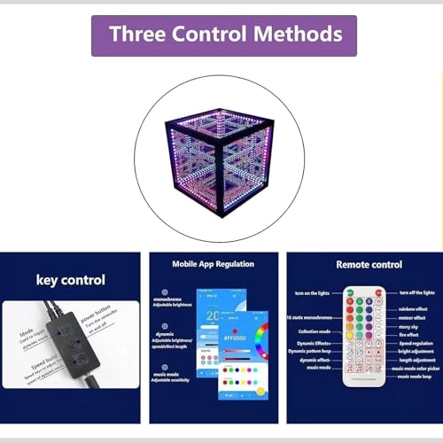 Infinity Mirror Tunnel Light - 1.0 Count