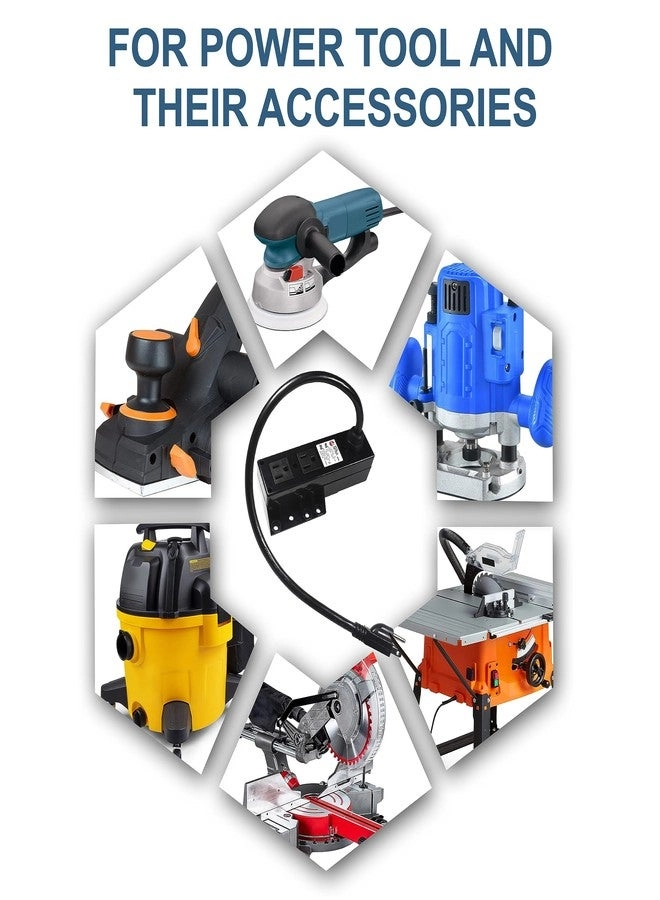 Router Table Power Switch - Dust Control 15A 125V UL Listed