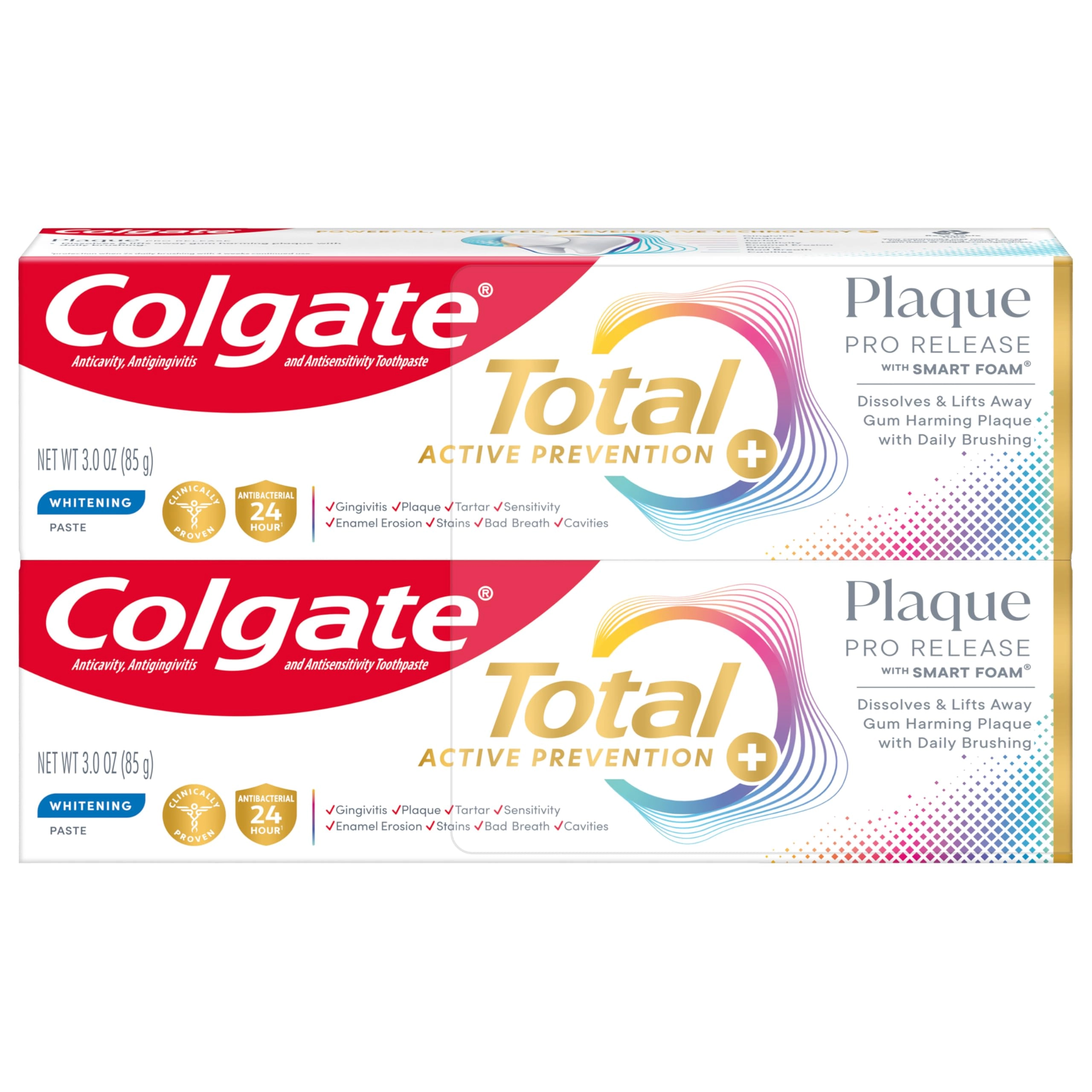 Colgate Total Plaque Pro Release Whitening Toothpaste Adult 170 ml