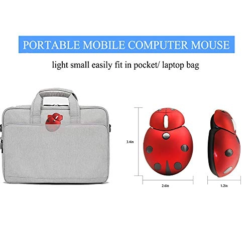 Mini Ladybug Wireless Mouse - USB