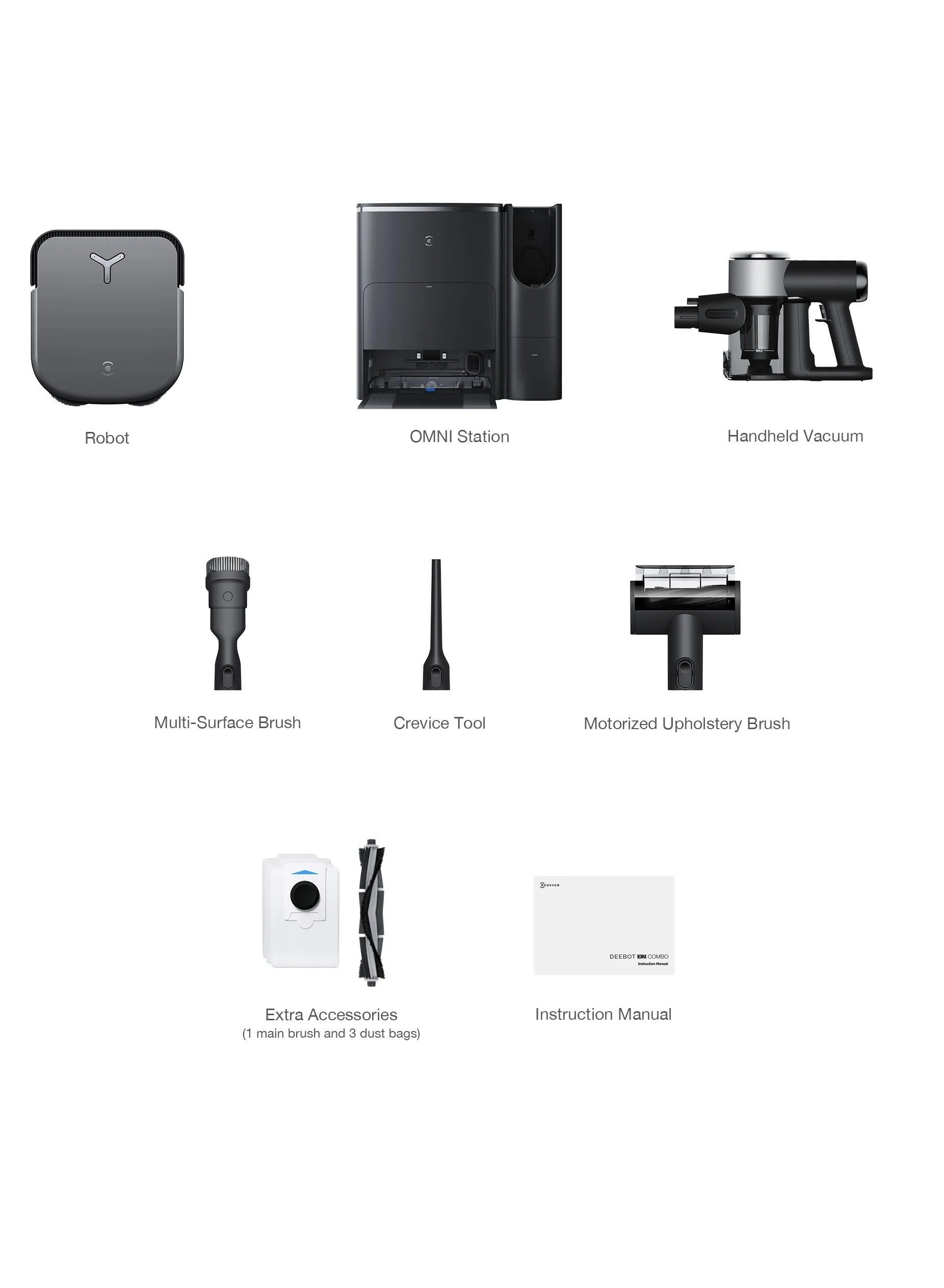 DEEBOT X2 COMBO - With Mop, Self-Empty Station