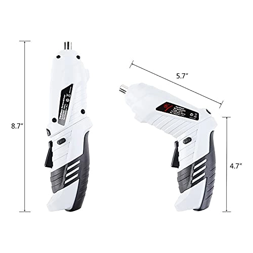 USB Rechargeable Cordless Electric Screwdriver - 1300mAh