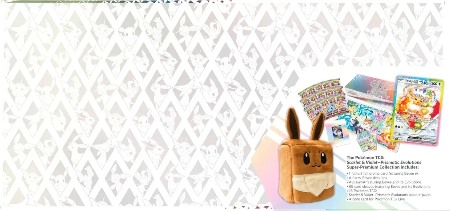Scarlet & Violet Prismatic Evolutions Surprise Box