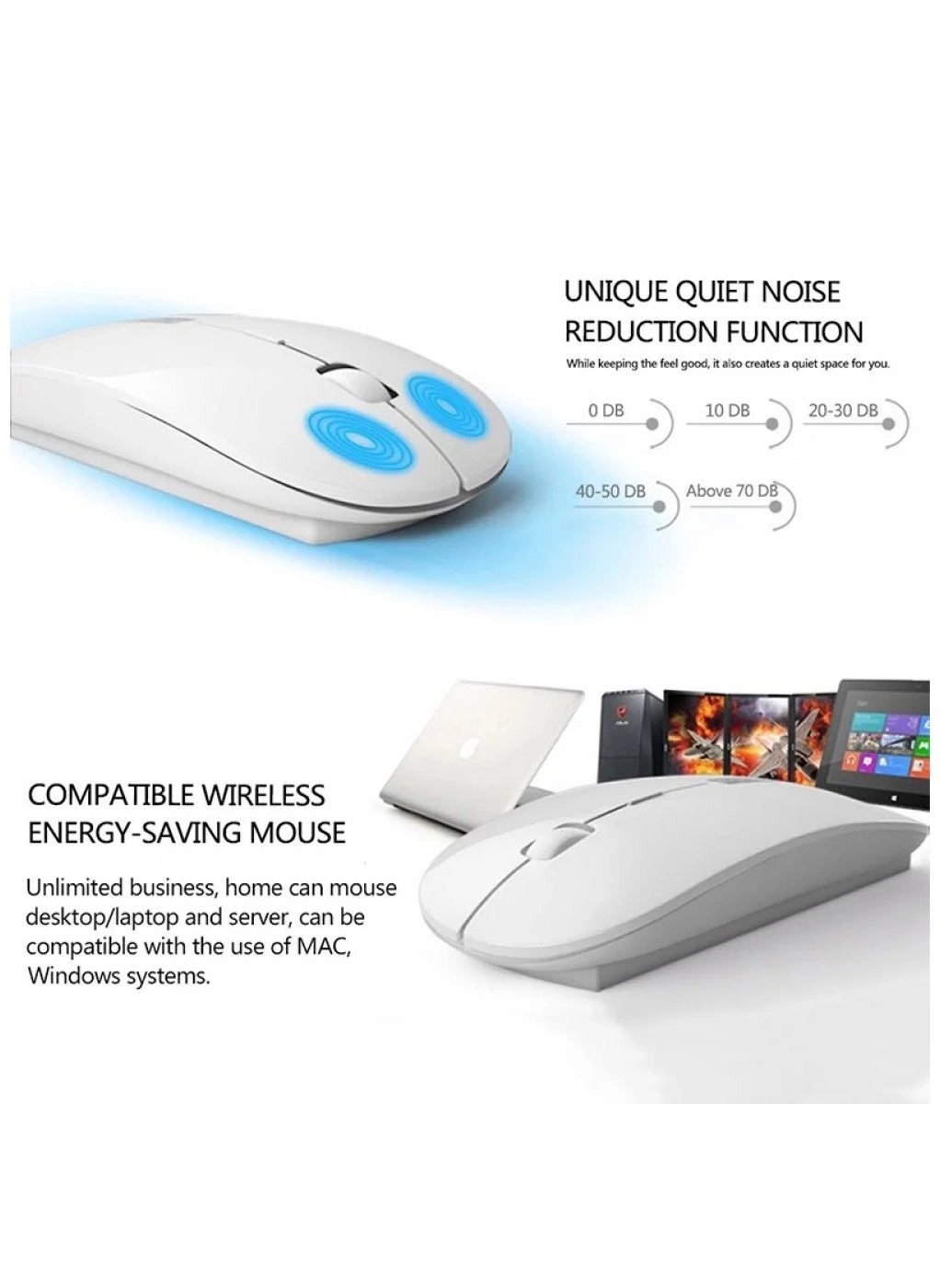 Keyboard and Mouse Combo - Wireless