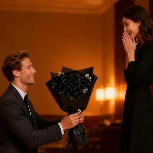 Flower Bouquet Building Set - 12 pcs