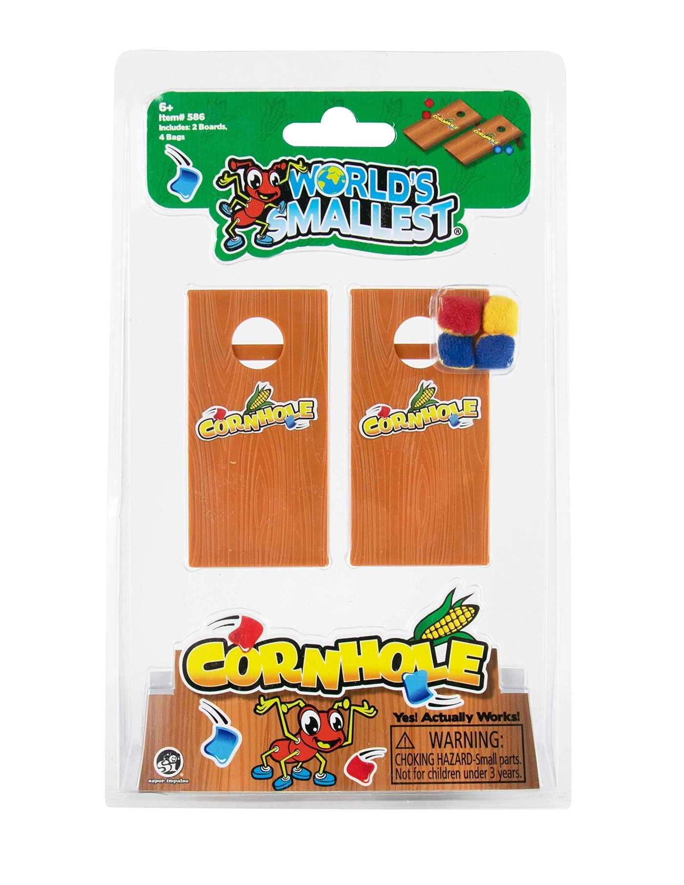 World’s Smallest Mini Cornhole Set