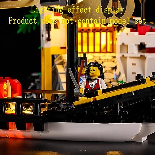 LED Light Kit for LEGO Tropical Fortress 10320 - Plastic 1 4.5-5V