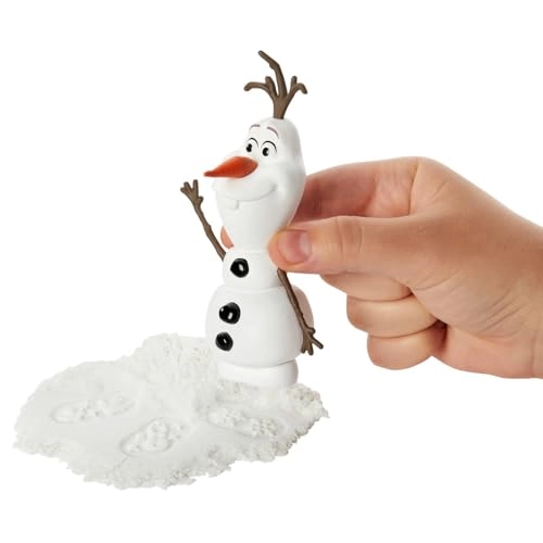 Elsa Fashion Doll - Multicolor + Sand Set - Moldable Snow 4 Stampers