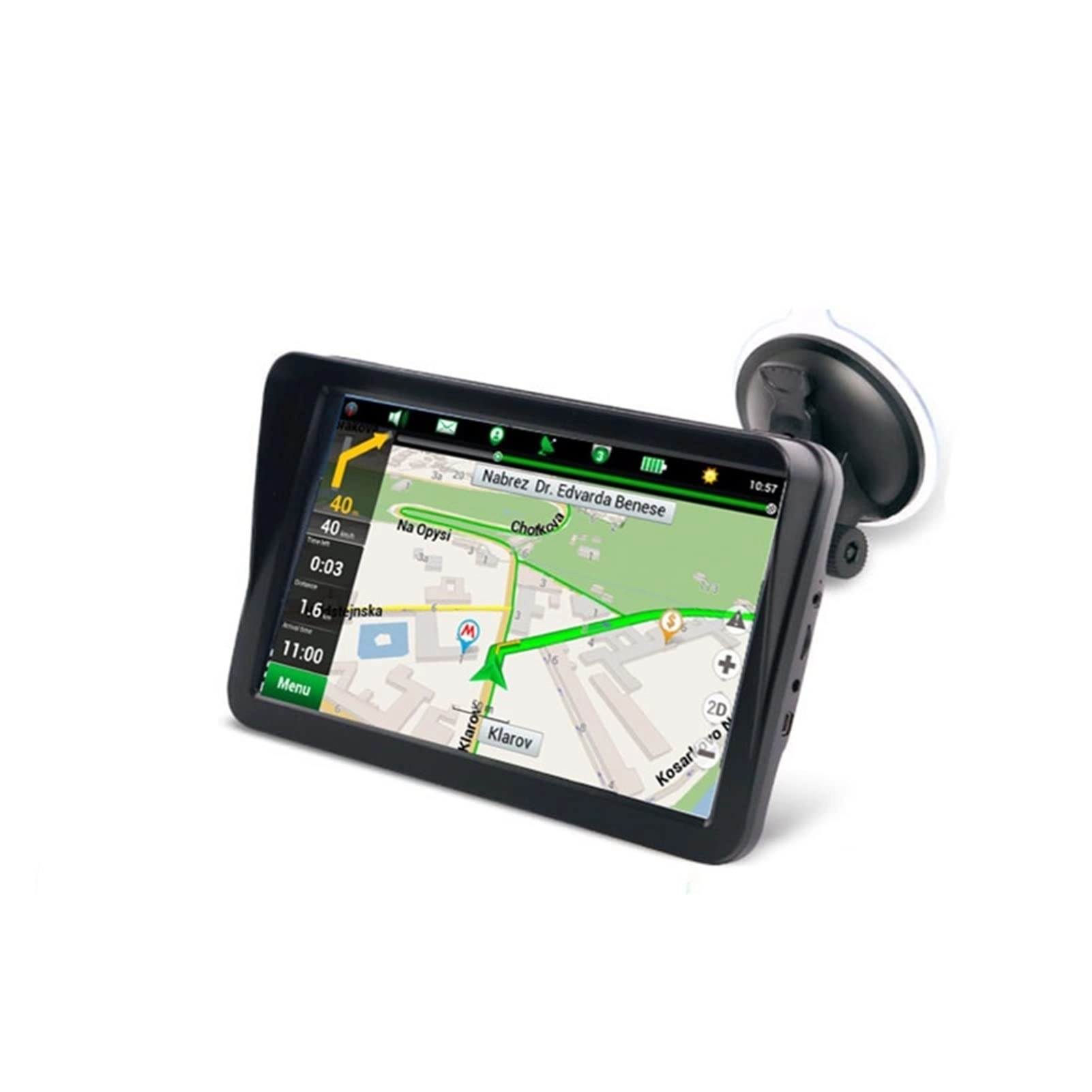 LIOKM GPS Navigator - 9 inch 256MB+8GB 4984656453 for Car and Truck Free Lifetime Map Updates