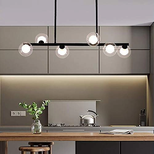 Bubble Ball Glass Globes Shade - 6 head G9