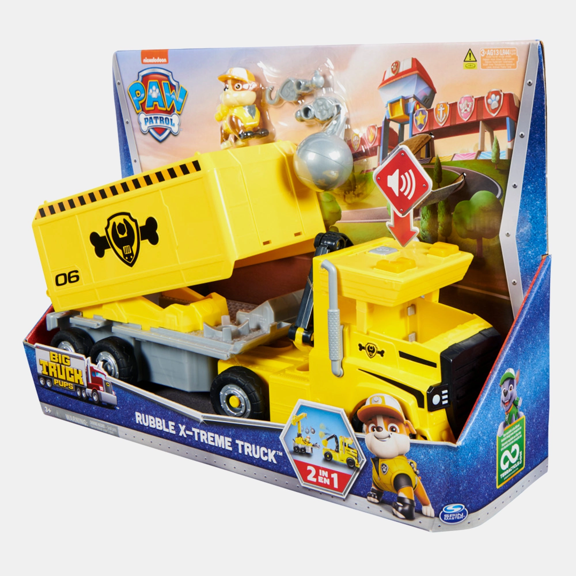 Paw Patrol Big Truck Mega Vehicle Rubble - 5 pcs