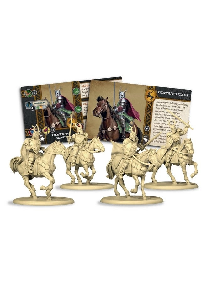 A Song of Ice and Fire Tabletop Miniatures Game: Crownland Scouts Unit Box - Multilingual Edition