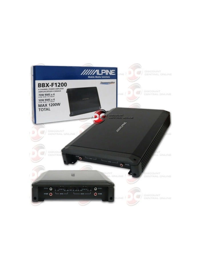 BBX-F1200 - Class-A/B 4 Channel 4 x 50W