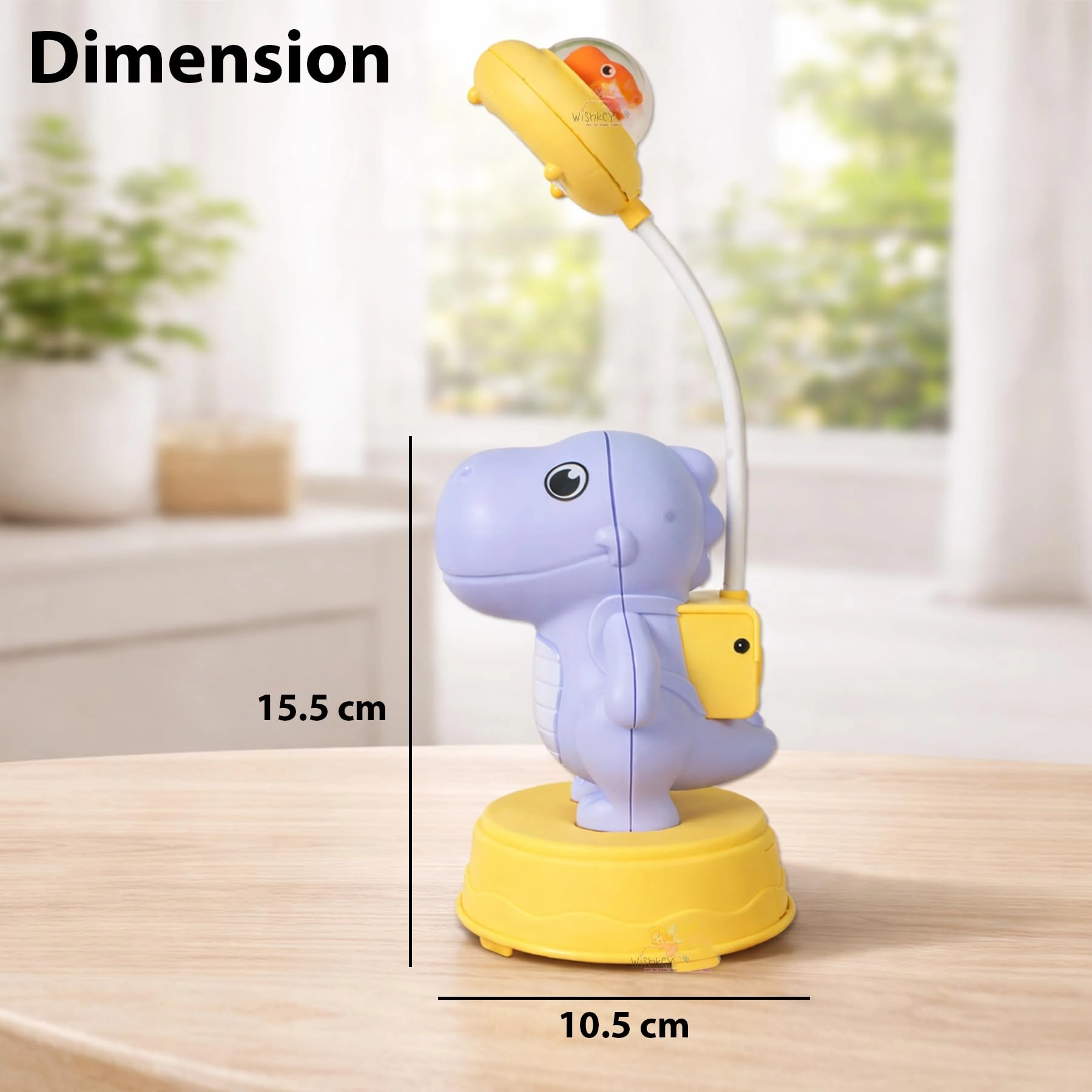 2-in-1 LED Desk Lamp - Pencil Sharpener Rechargeable