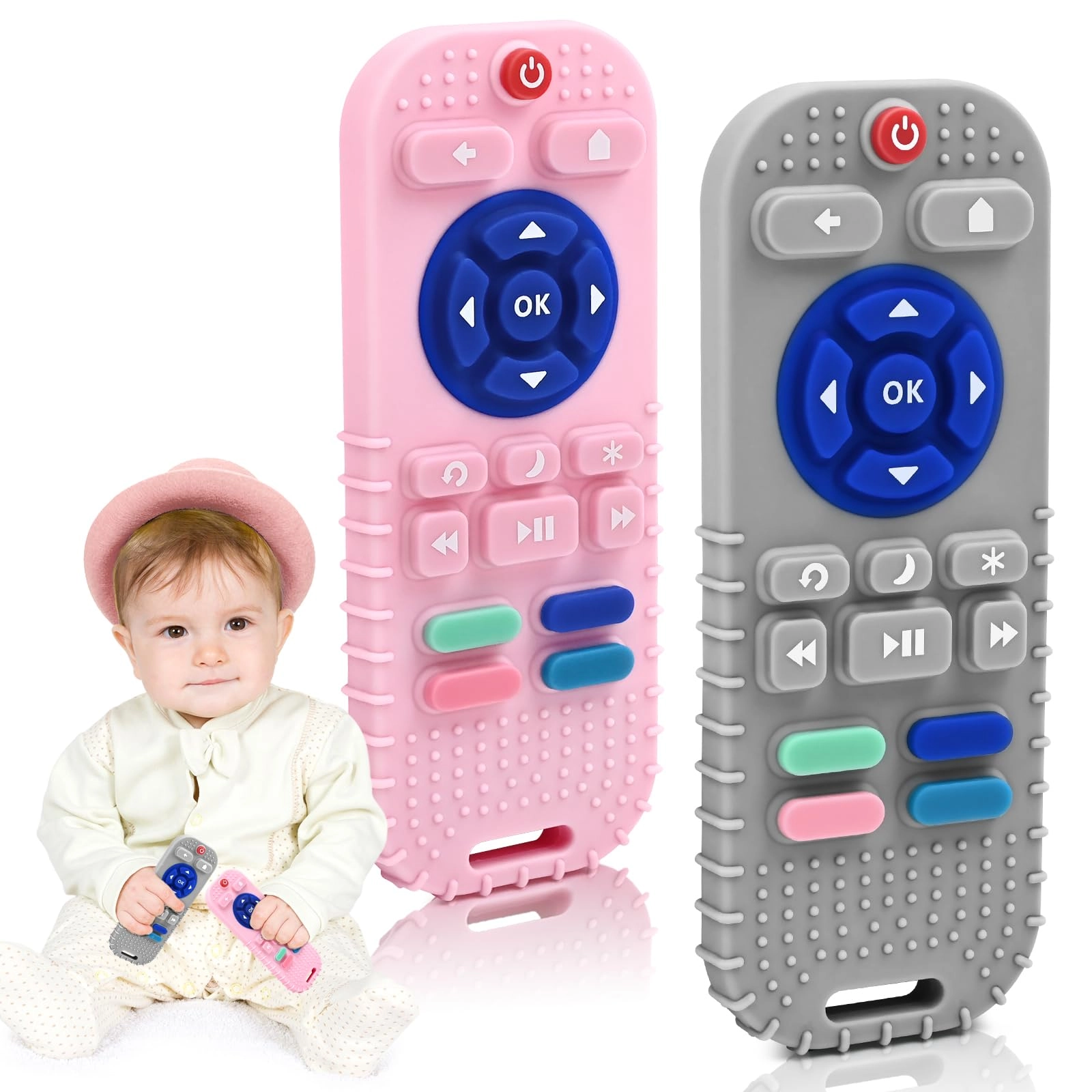 AiTuiTui Remote Control Teether - Silicone