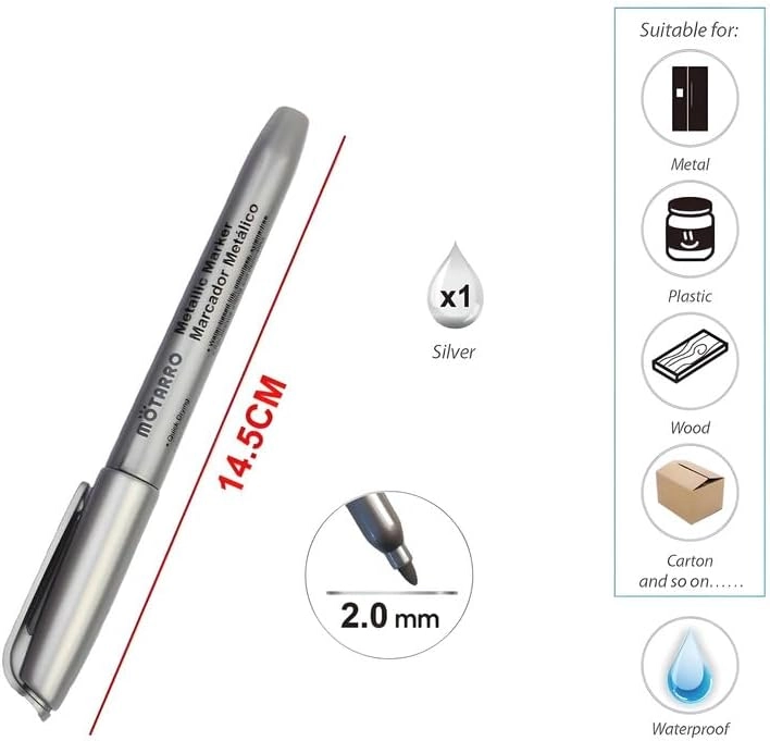 Metal Marker - 2mm Tip