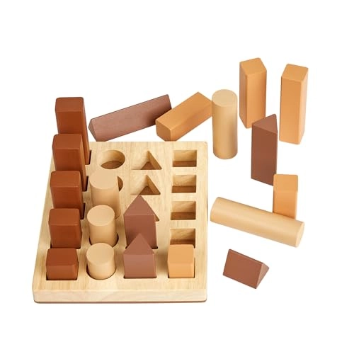 Shape Sequence Blocks - 3 years and up 21 pieces