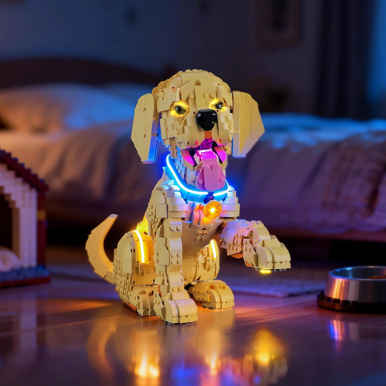 BRIKSMAX LED Light Kit for Lego 11384 The Puppy Golden Retriever