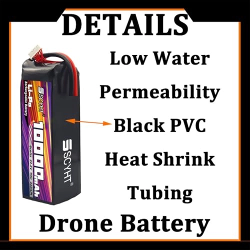 6S Lipo Battery - 22.2V 10000mAh 70C
