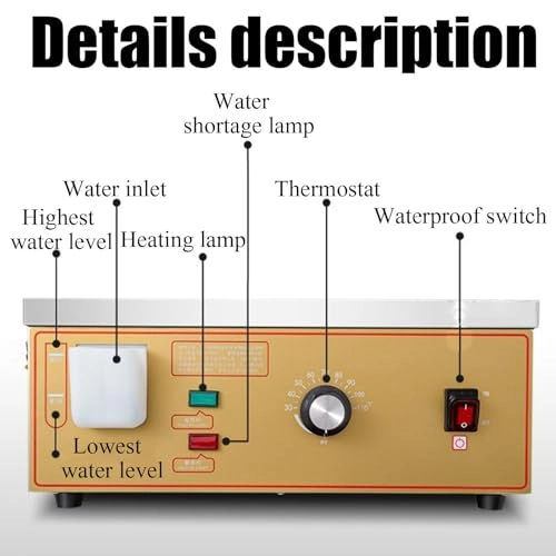 Electric Steamer - 2/4/6-Hole Commercial 30~110°C
