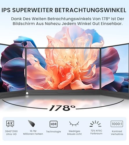 Portable Monitor - 15.6INCH 15 Inches 3840x2160