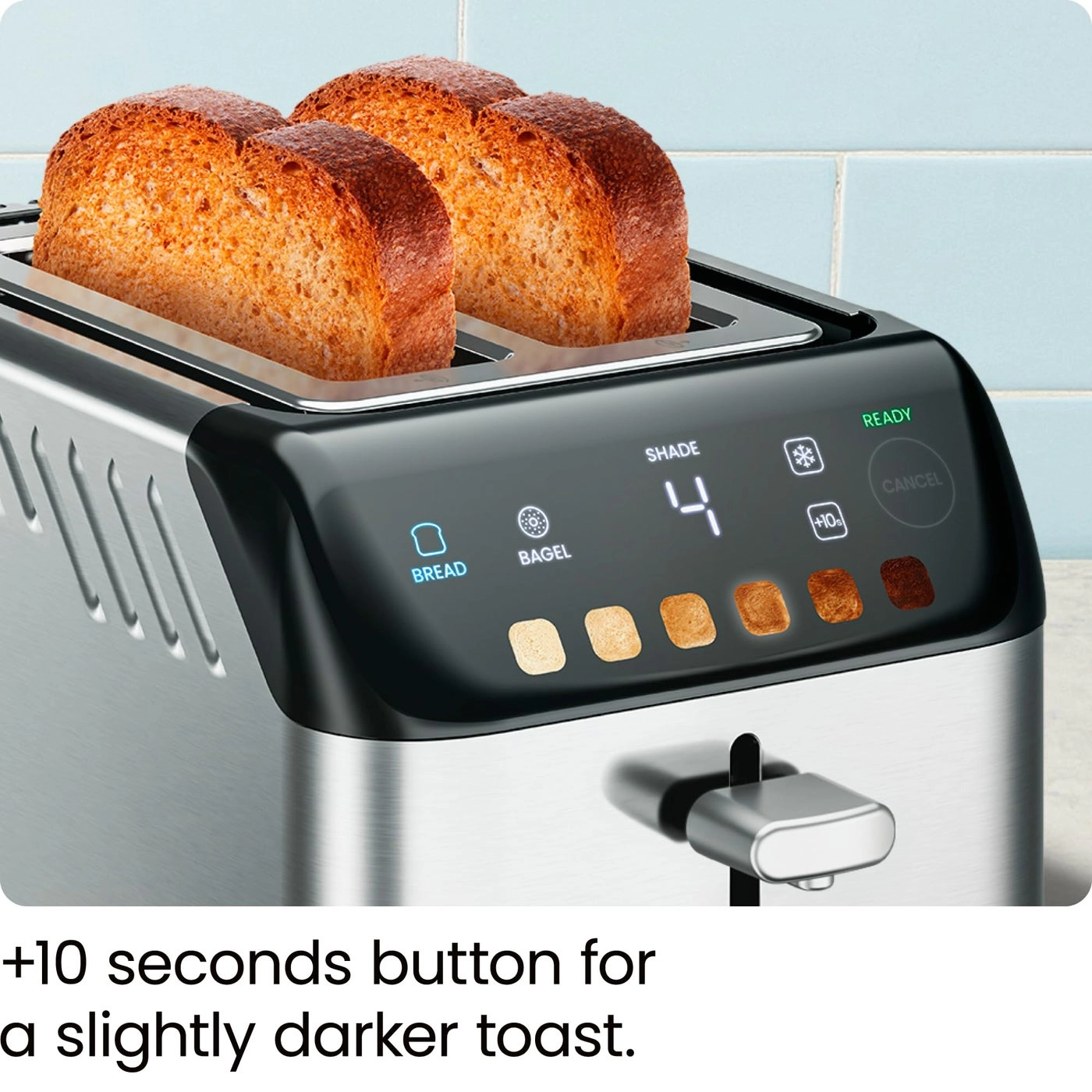 Stainless Steel Toaster - 2 Slice