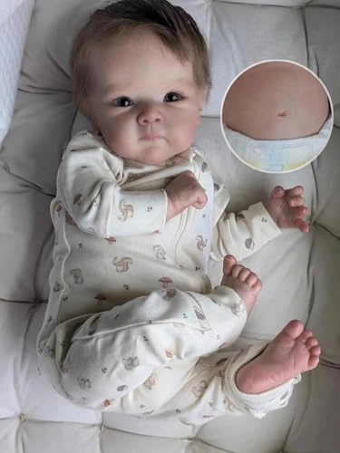 Reborn Baby Doll - 50 cm Silicone Vinyl Ages 3+