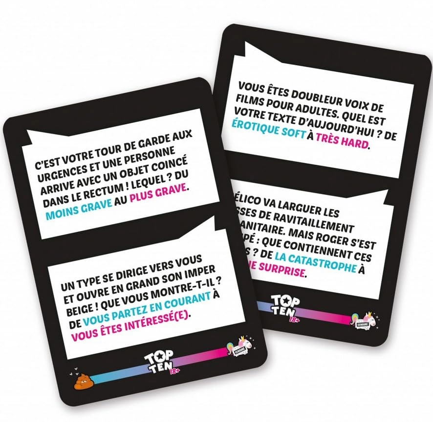 Top Ten - 18 Years + Top Ten Adventure + bottle opener (French)