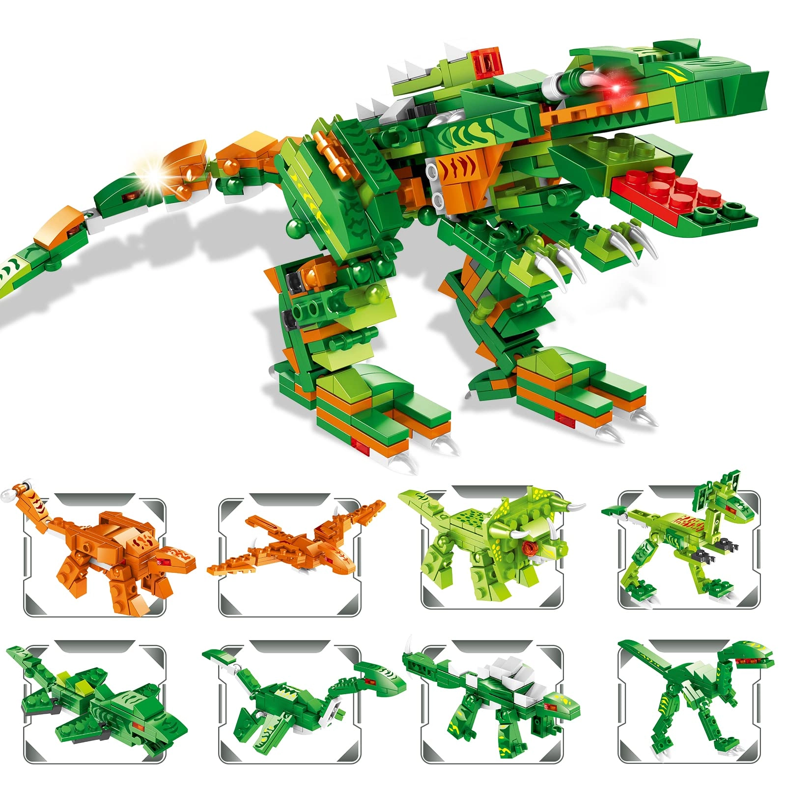 MZA STORES Dinosaur Building Kit - Dinosaur 391 pcs